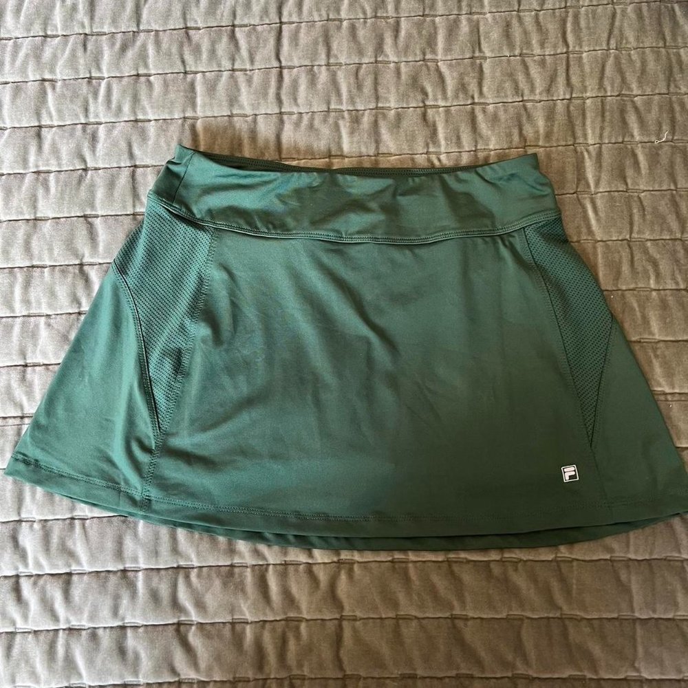 FILA green tennis mini skirt